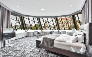 Ginger suite - luxusní apartmá s ještě luxusnějším výhledem. 
