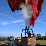 účastník zážitku (Bohumín, 74) na letu balónem
