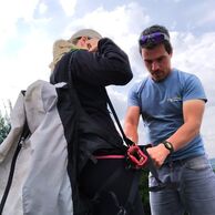 Aneta Habartová (Olomouc, 24) na Tandemovém paraglidingu