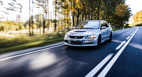 Jízda v Mitsubishi EVO Lancer IX.