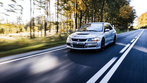 Jízda v Mitsubishi EVO Lancer IX.